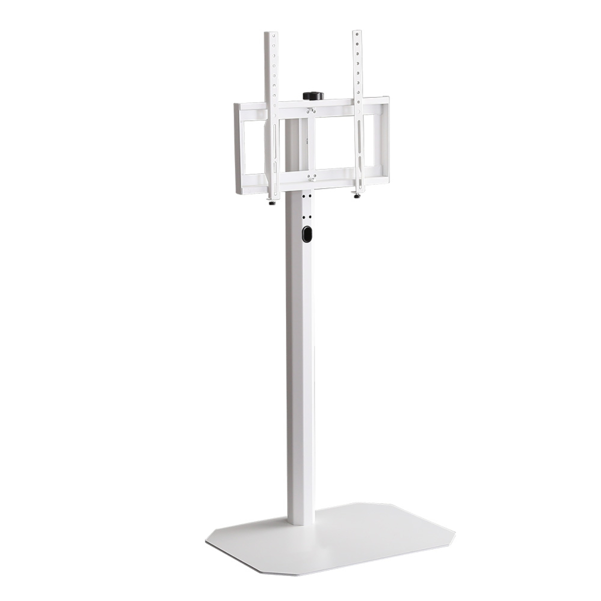 テレビスタンド Rosalie 32~65インチ対応 壁寄せ 首振り ハイタイプ ( 耐震 テレビ台 スタンド コーナー型 スイング 高さ調整可能 壁面 壁掛け風 240度回転 コーナー ) 【ホワイト】 ホワイト