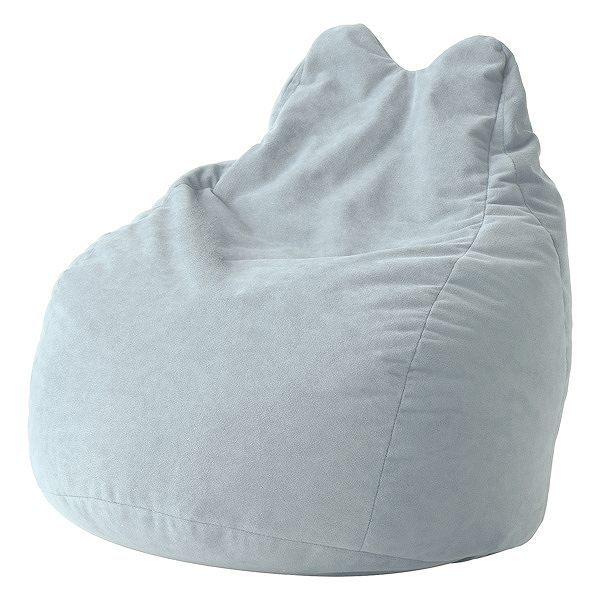 Dショッピング クッション 2個セット キッズ アニマルクッション ビーズクッション 子供部屋 ビーズ フロアクッション ビーズソファ 椅子 スツール オットマン かわいい お洒落 おしゃれ 1人用 一人用 リビング 子供 こども 子ども ライトグレー カテゴリ