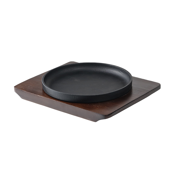 Dショッピング ステーキ皿 19cm スタッキング 木製プレート付き 鋳鉄 鉄板プレート 木皿付き Ih対応 鉄製プレート 鉄板 鉄製 ステーキプレート 鉄板皿 鉄皿 鉄鋳物 丸型 ガス火対応 ガス火 Ih ガス 両対応 対応 Ok カテゴリ 食器の販売できる商品