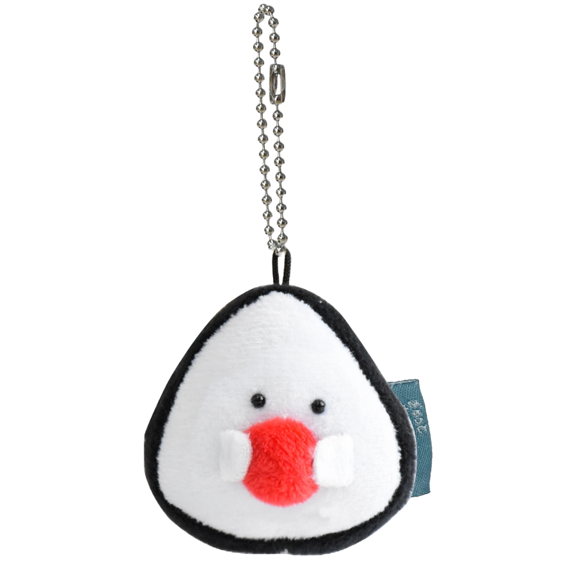 マスコット ぎゅっとおにぎりさん ミニマスコット おにぎり ぬいぐるみ ( キーホルダー ストラップ バッグチャーム 食べ物 にぎにぎ 癒し ハンドメイド ふわふわ プレゼント ギフト かわいい ベビー 子供 大人 インテリア 雑貨 ) 【梅】 梅