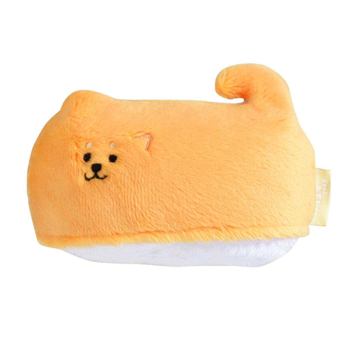 マスコット ぎゅっとおすしさん 寿司 ぬいぐるみ ( インテリア 雑貨 オブジェ おもちゃ 人形 ハンドメイド 食べ物 すし 小さい にぎにぎ 癒し 小さめ 手のひらサイズ ふわふわ プレゼント ギフト かわいい ベビー 子供 大人 ) 【いなり犬】 いなり犬