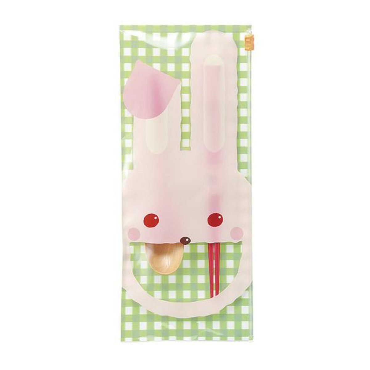 カトラリーセット スプーン・箸セット うさぎポーチ付き 18cm 和柄ポーチ付き 21cm ( カトラリーケース 箸箱 お箸ケース マイ箸 ケース ) 【ウサギ】 ウサギ