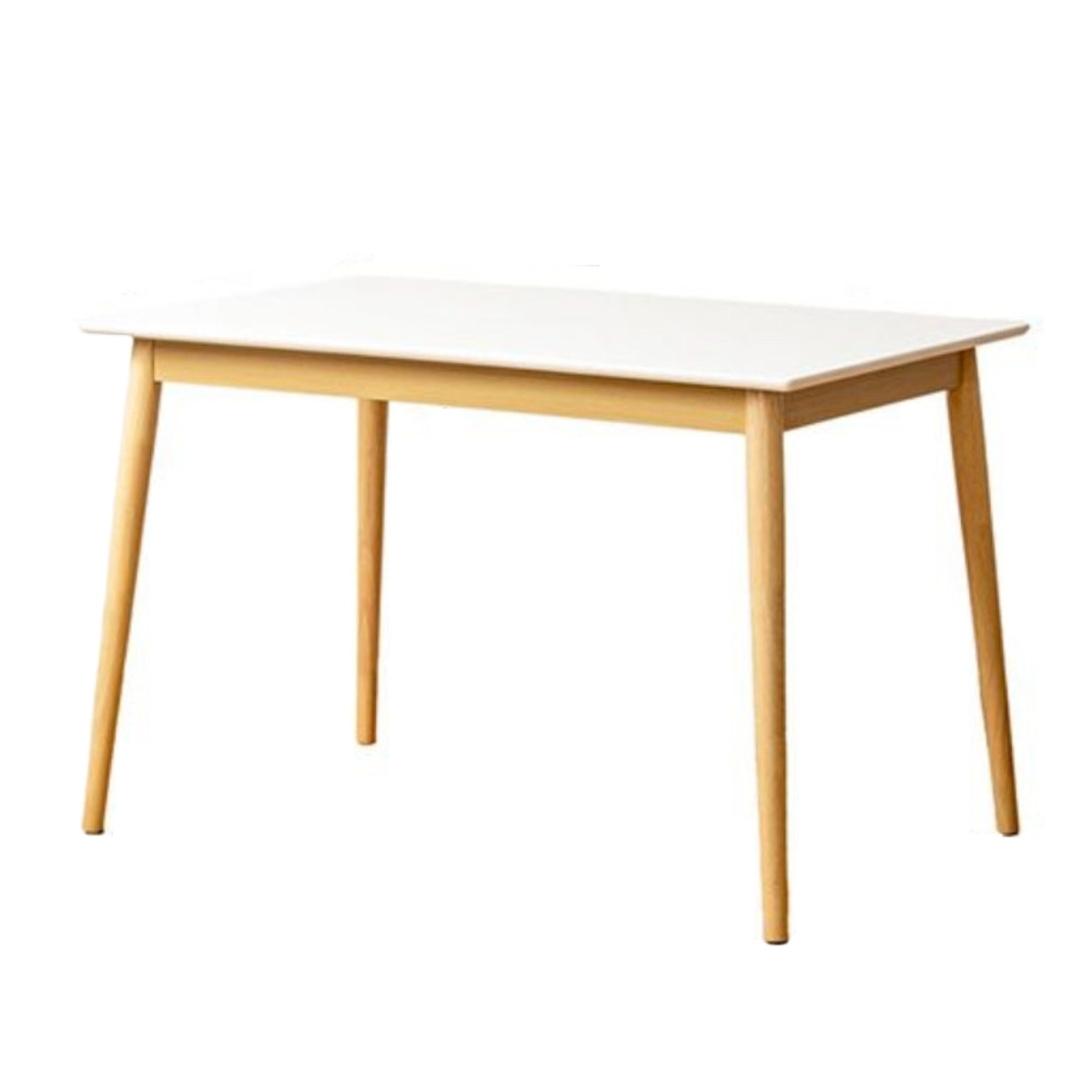 ダイニングテーブル 幅110cm Marron 長方形 ( テーブル 食卓テーブル 机 木製 天然木 ダイニング 食卓 コンパクト 完成品 リビングテーブル 作業台 木製テーブル ウッドテーブル UV塗装 丈夫 )