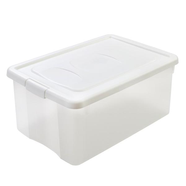 Dショッピング 収納ケース 約 幅30 奥行42 高さ19cm 衣装ケース オリオン M 同色3個セット 収納ボックス 収納 ケース ボックス フタ付き プラスチック 小物収納 小物入れ ふた付き おしゃれ 日本製 ホワイト カテゴリ 収納ケースの販売できる商品