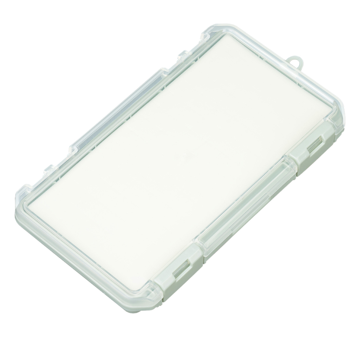 収納ケース クッション付き コレクションケース 浅型 230HA 推し活 ( ホワイト クリア ピンク イエロー グリーン ブルー パープル グレー ベージュ 推し活グッズ 推し ケース かわいい おしゃれ 飾れる 飾る ディスプレイ ロング ) 【グリーン】 グリーン