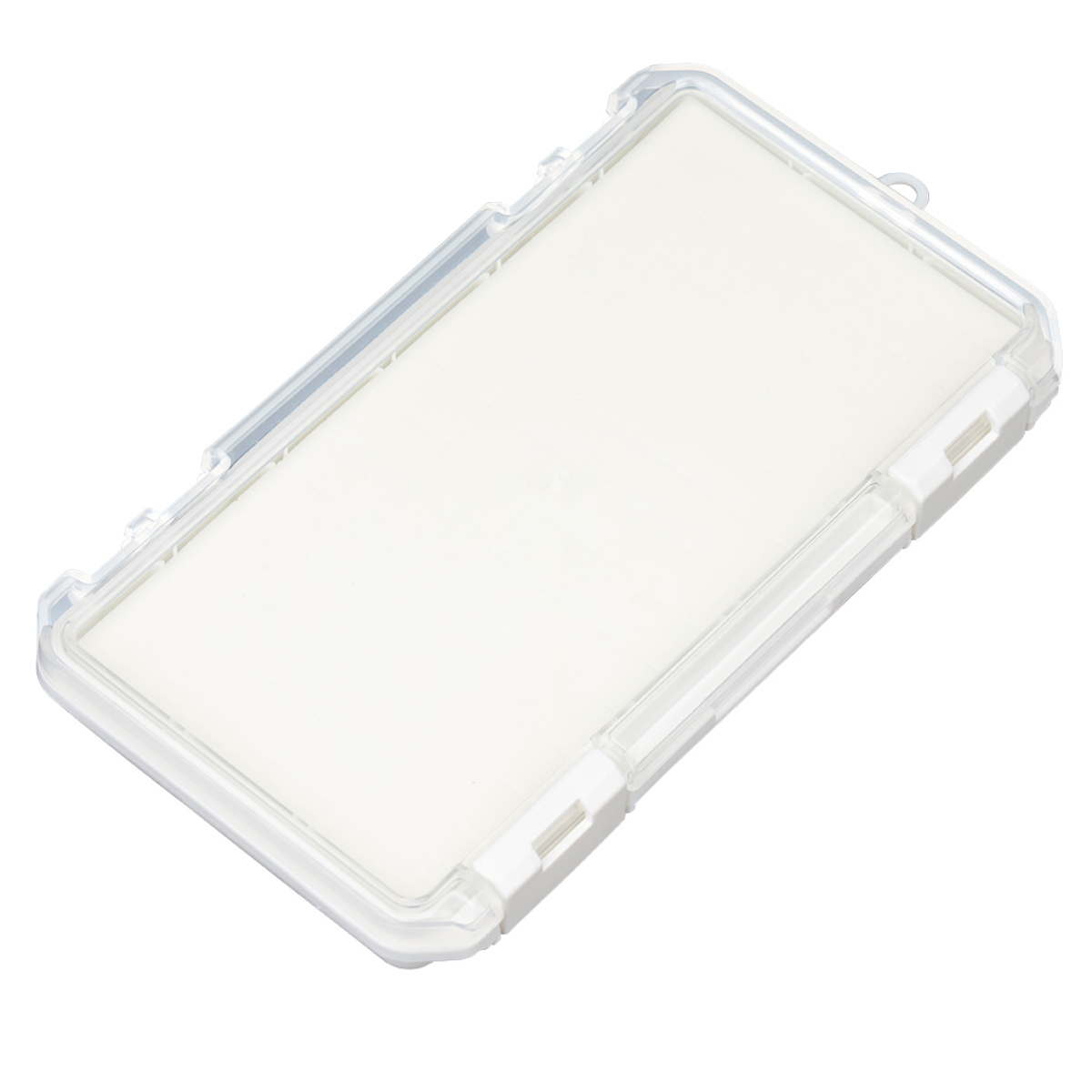 収納ケース クッション付き コレクションケース 浅型 230HA 推し活 ( ホワイト クリア ピンク イエロー グリーン ブルー パープル グレー ベージュ 推し活グッズ 推し ケース かわいい おしゃれ 飾れる 飾る ディスプレイ ロング ) 【ホワイト】 ホワイト