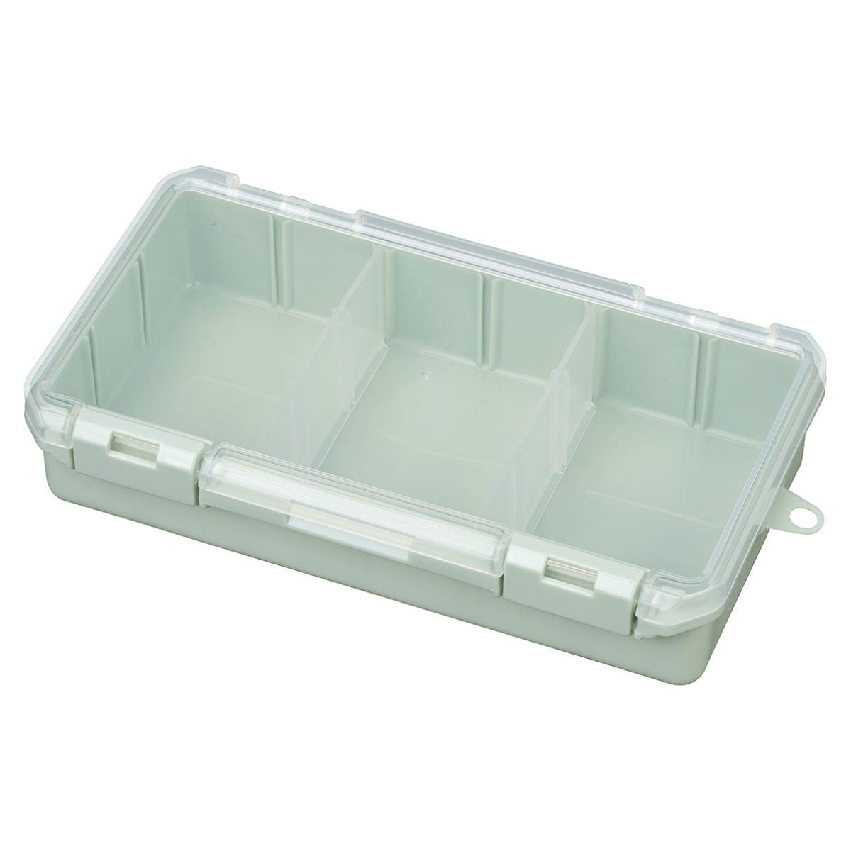 収納ケース 仕切板付き コレクションケース深型 230HF 推し活 ( ホワイト クリア ピンク イエロー グリーン ブルー パープル グレー ベージュ 推し活グッズ 推し ケース かわいい おしゃれ 飾れる 飾る ディスプレイ ) 【グリーン】 グリーン