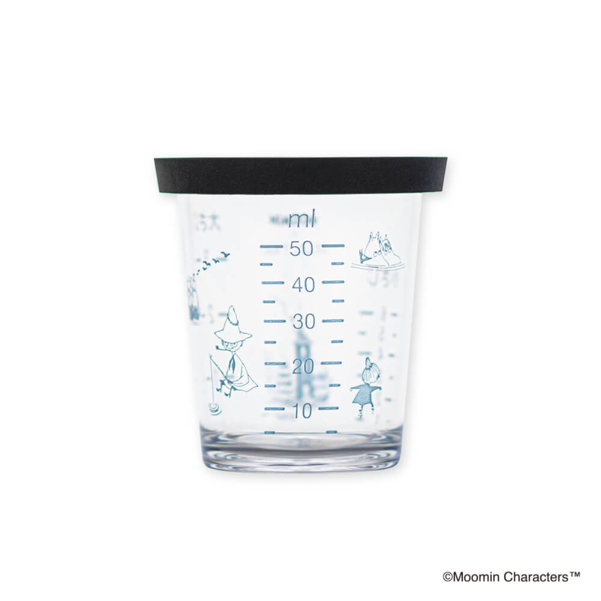 計量カップ 50ml SELECT100×ムーミン 蓋付き 食洗機対応 貝印 ( SELECT100 計量コップ メジャーカップ メジャーコップ 計量器具 フタ付き 製菓道具 下ごしらえ キッチンツール キッチン用品 リトルミイ スナフキン キャラクター )