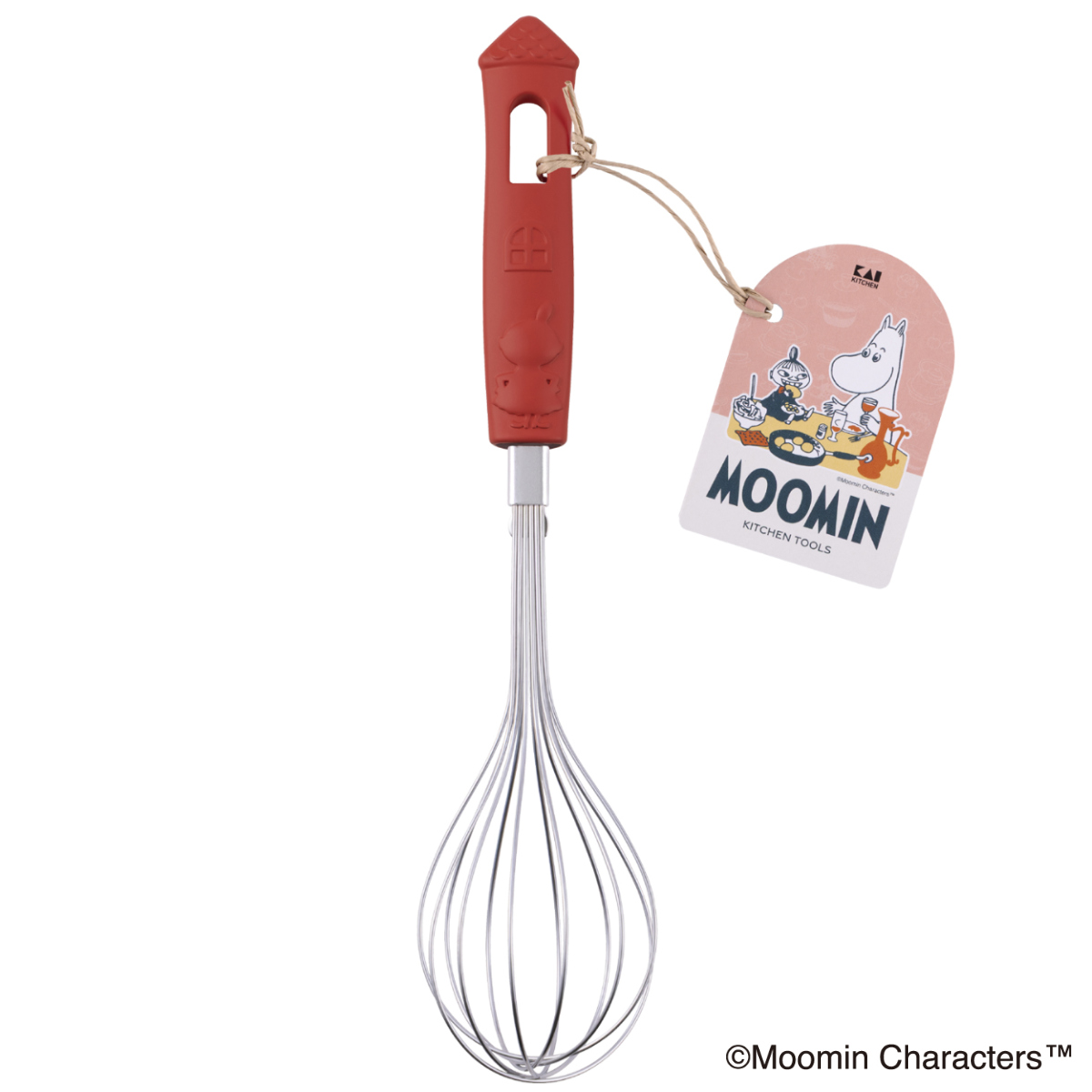 泡立て器 ムーミン 食洗機対応 リトルミイ 貝印 ( 泡だて器 泡立器 ホイッパー ステンレス製 キャラクター ウィスク 下ごしらえ お菓子作り 製菓道具 キッチンツール おしゃれ )