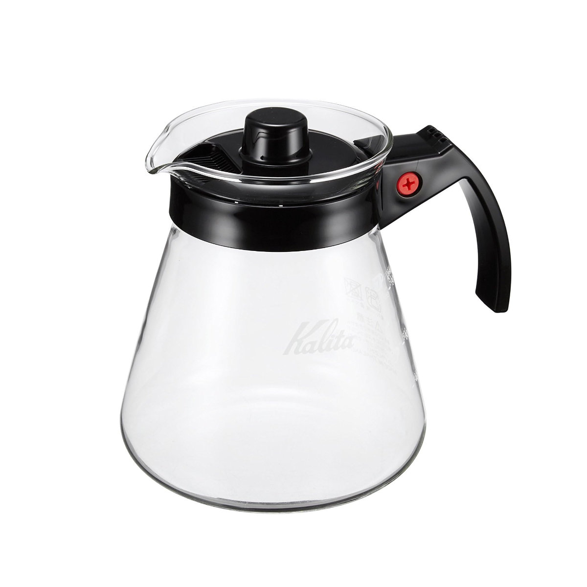 Kalita カリタ 800ml サーバー N ( ガラス 耐熱ガラス 電子レンジ対応 4~7人用 おしゃれ シンプル 大容量 コーヒーサーバー )