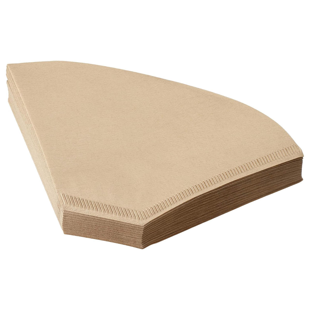 Kalita カリタ コーヒーフィルター FP 103 ロシ 100枚入 ( 日本製 コーヒー フィルター ドリッパー 4~7人用 ろ紙 ペーパーフィルター 珈琲フィルター 紙フィルター カリタFanシリーズ扇型専用 ドリッパー専用 ) 【ブラウン】 ブラウン