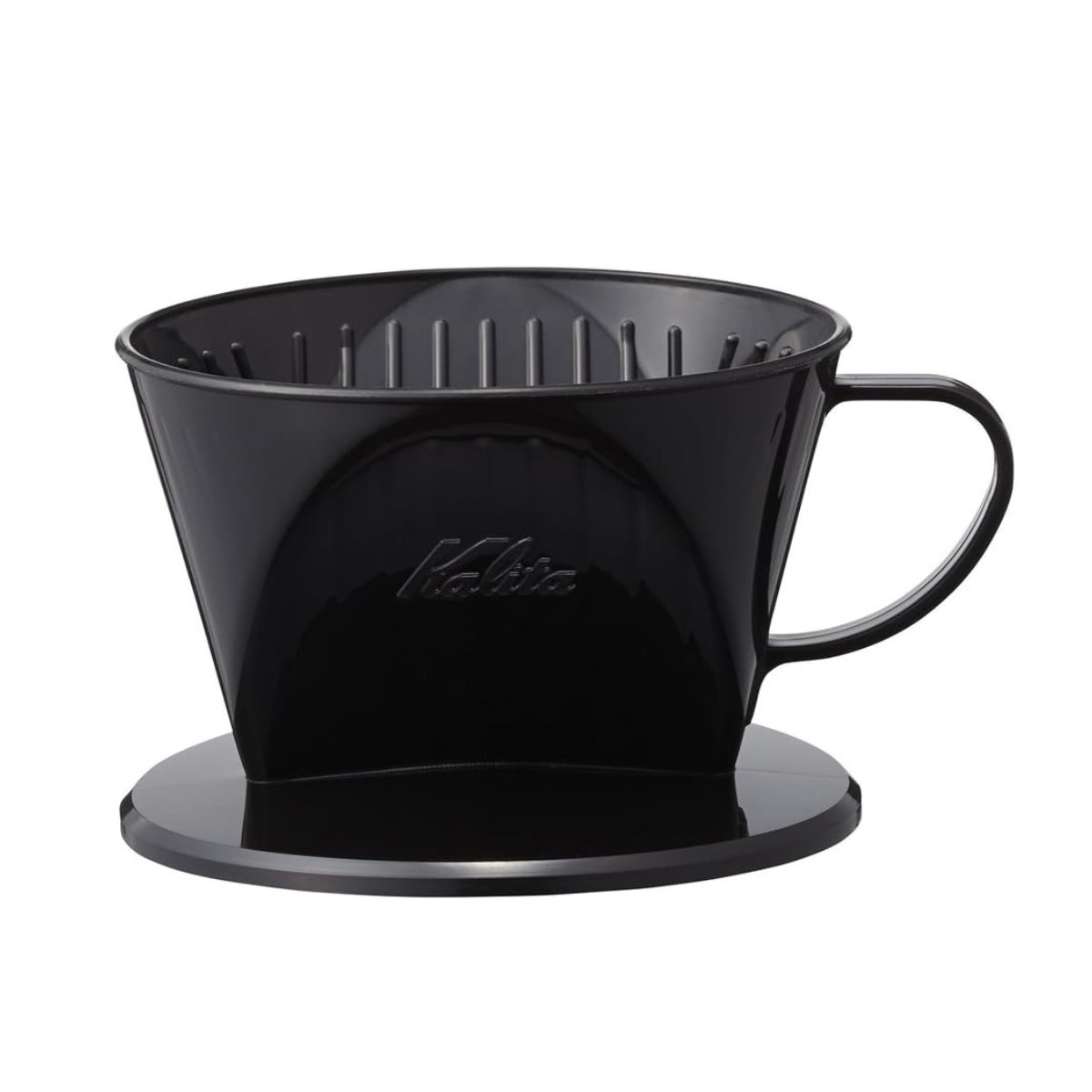 Kalita カリタ コーヒードリッパー 101-KP ドリッパー ブラック ( 1?2人用 日本製 三つ穴構造 ドリップ コーヒー コーヒードリップ おしゃれ シンプル 珈琲 用品 器具 コーヒーウェア ハンドドリップ 3つ穴 )