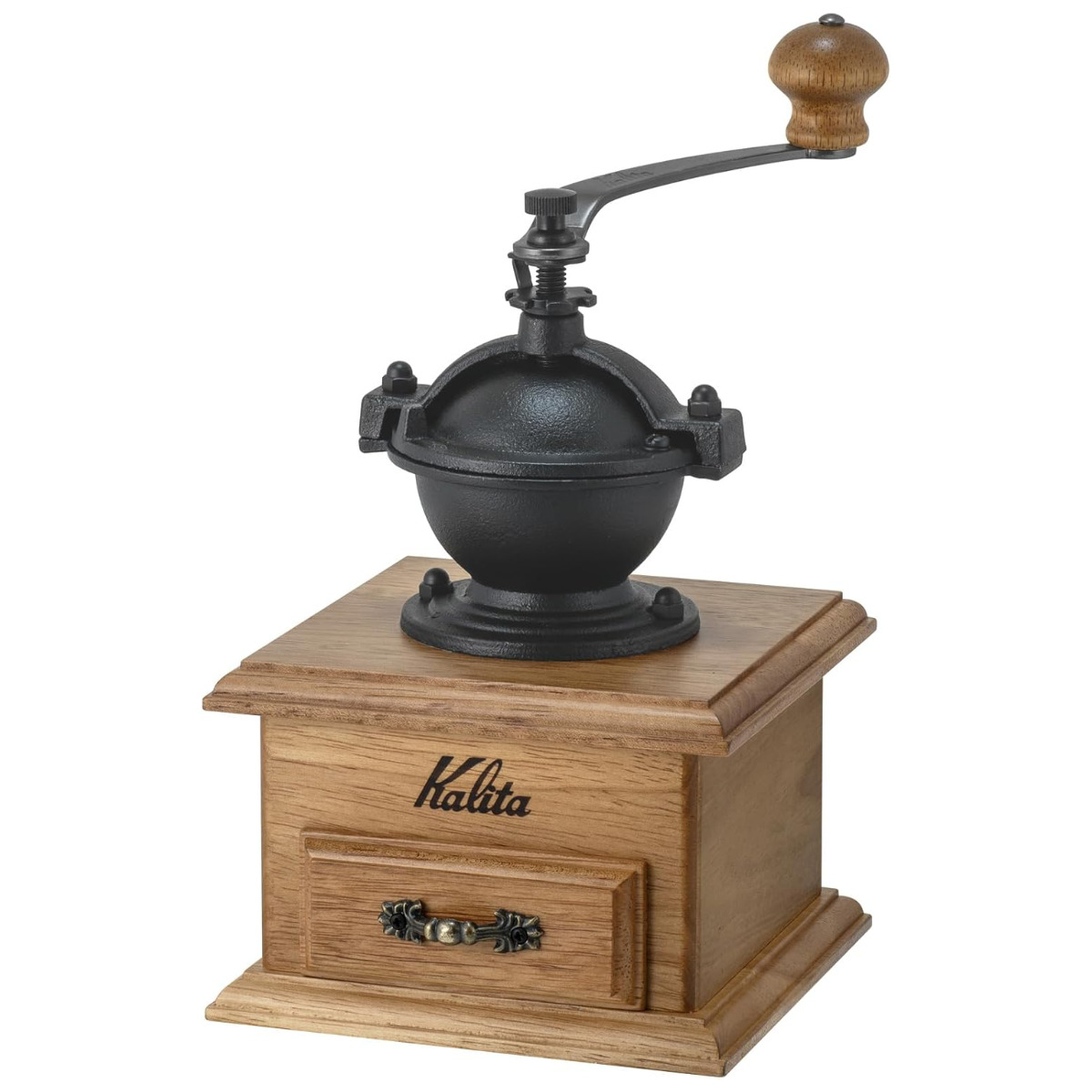 Kalita カリタ コーヒーミル クラシックミル ( 手挽き ミル 手挽きミル 木製 おしゃれ クラシック レトロ ) 【ブラウン】 ブラウン