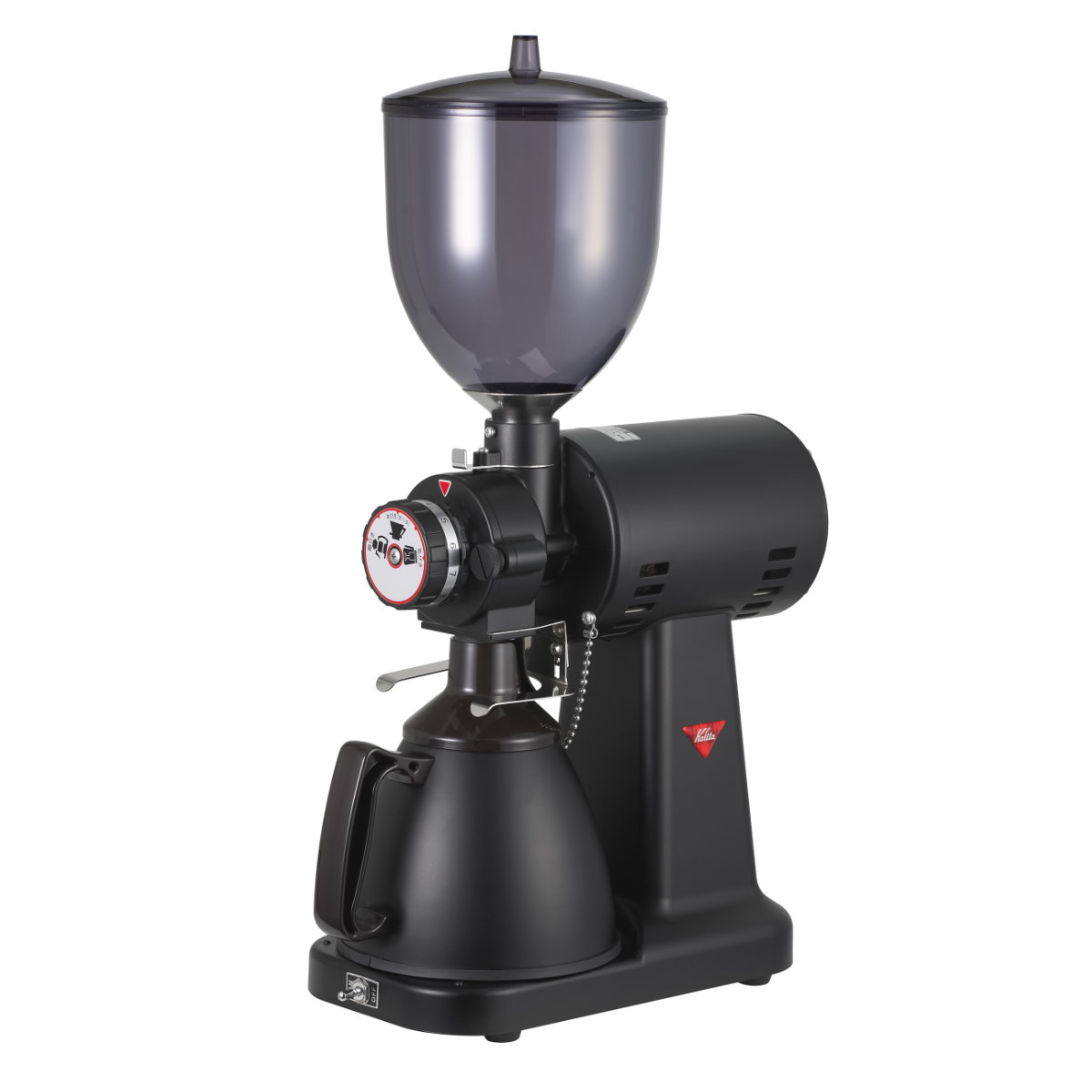 Kalita カリタ コーヒーミル ハイカット G ( 電動 日本製 コーヒー ミル 電動ミル グラインダー おしゃれ レトロ調 クラシック調 業務用 ) 【マットブラック】 マットブラック