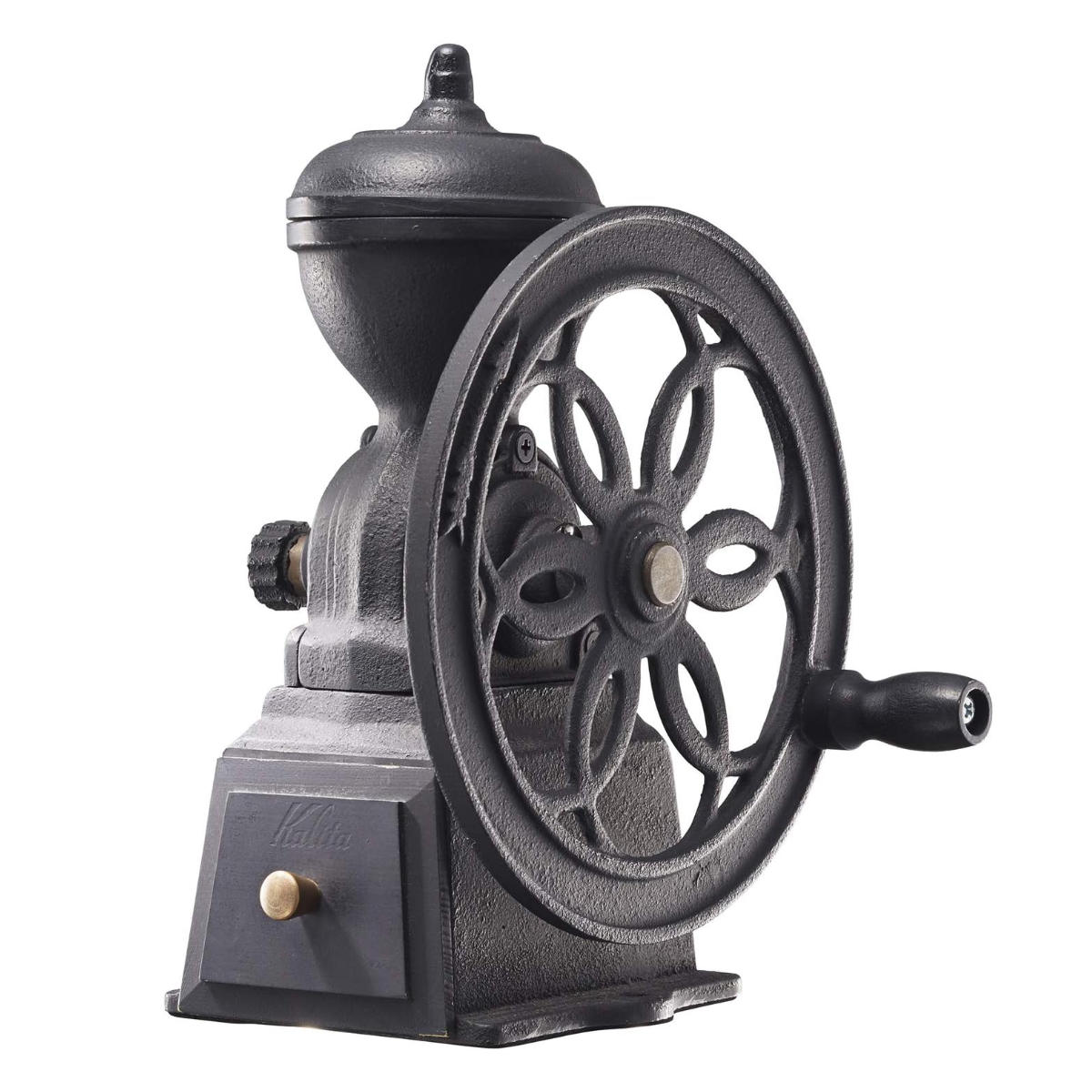 Kalita カリタ コーヒーミル ダイヤ ミル N ( 日本製 手挽き コーヒー コーヒー豆 おしゃれ レトロ クラシック 手動 ハンドコーヒーミル コーヒーグラインダー ) 【ブラック】 ブラック