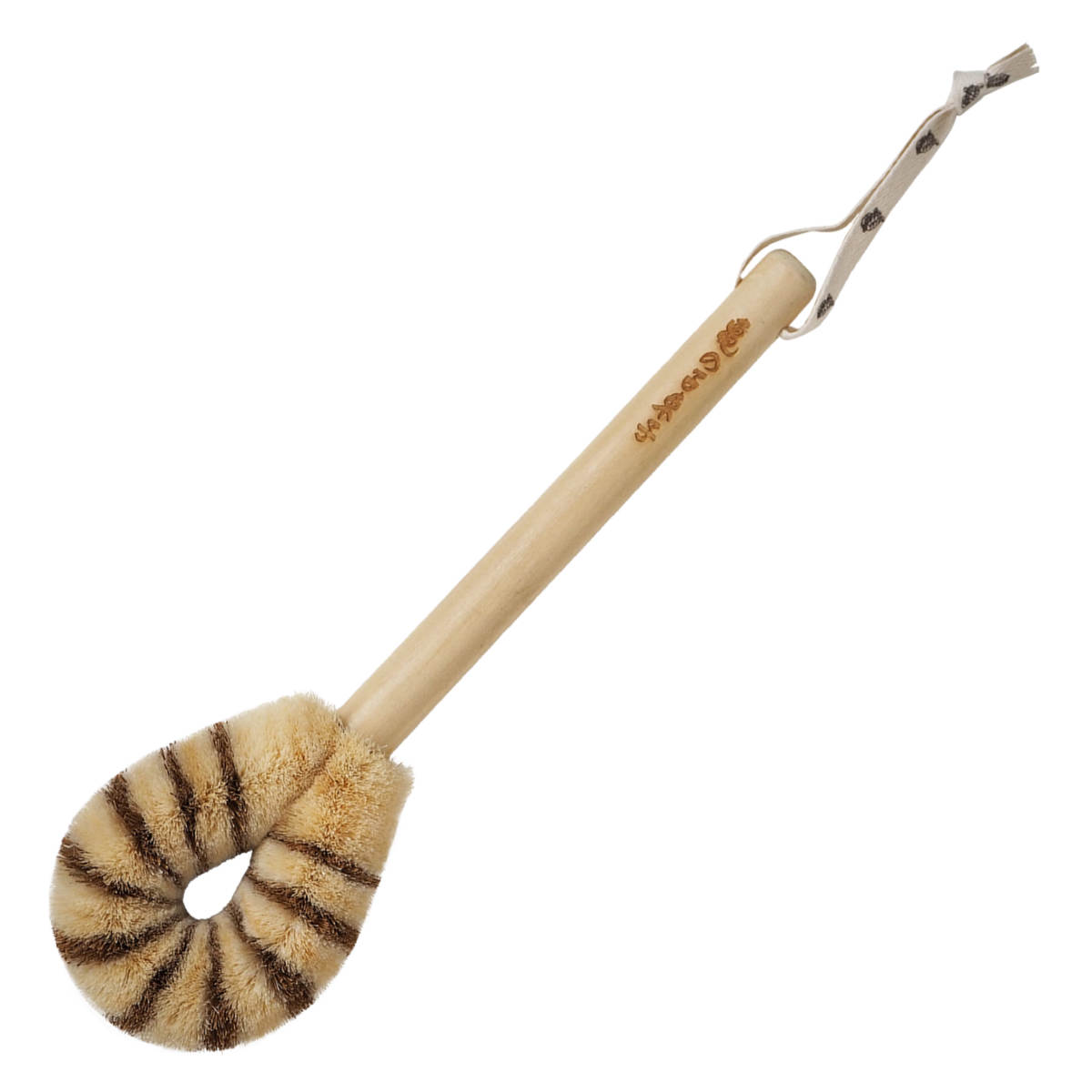 亀の子束子西尾商店 ボディたわし 柄付 タムラさん やわらかい ( ボディブラシ ブラシ たわし 束子 ボディ 体 からだ サイザル麻 パーム 天然素材 体洗い 身体洗い ボディケア バスグッズ お風呂 入浴 )