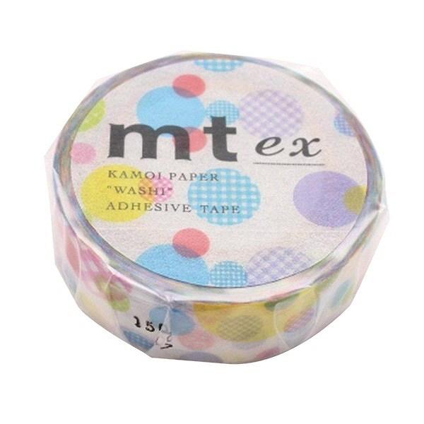 Dショッピング マスキングテープ Mt Ex ランダムドット 幅15mm カモ井加工紙 マステ 和紙テープ ラッピング デコレーション コラージュ ラッピングテープ ドット 水玉 カラフル 日本製 カテゴリ 文房具 ステーショナリー その他の販売できる商品