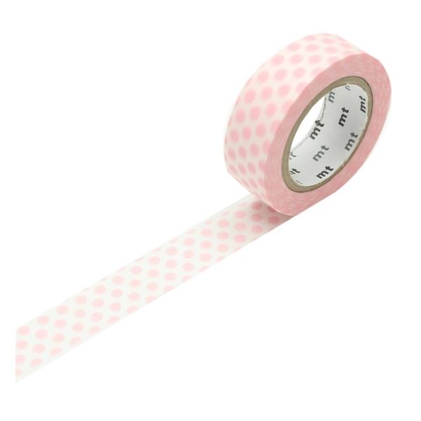 Dショッピング マスキングテープ Mt 1p ドット 幅15mm カモ井加工紙 マステ 和紙テープ ラッピング デコレーション コラージュ ラッピングテープ 水玉 日本製 いちごミルク カテゴリ 文房具 ステーショナリー その他の販売できる商品 リビングート