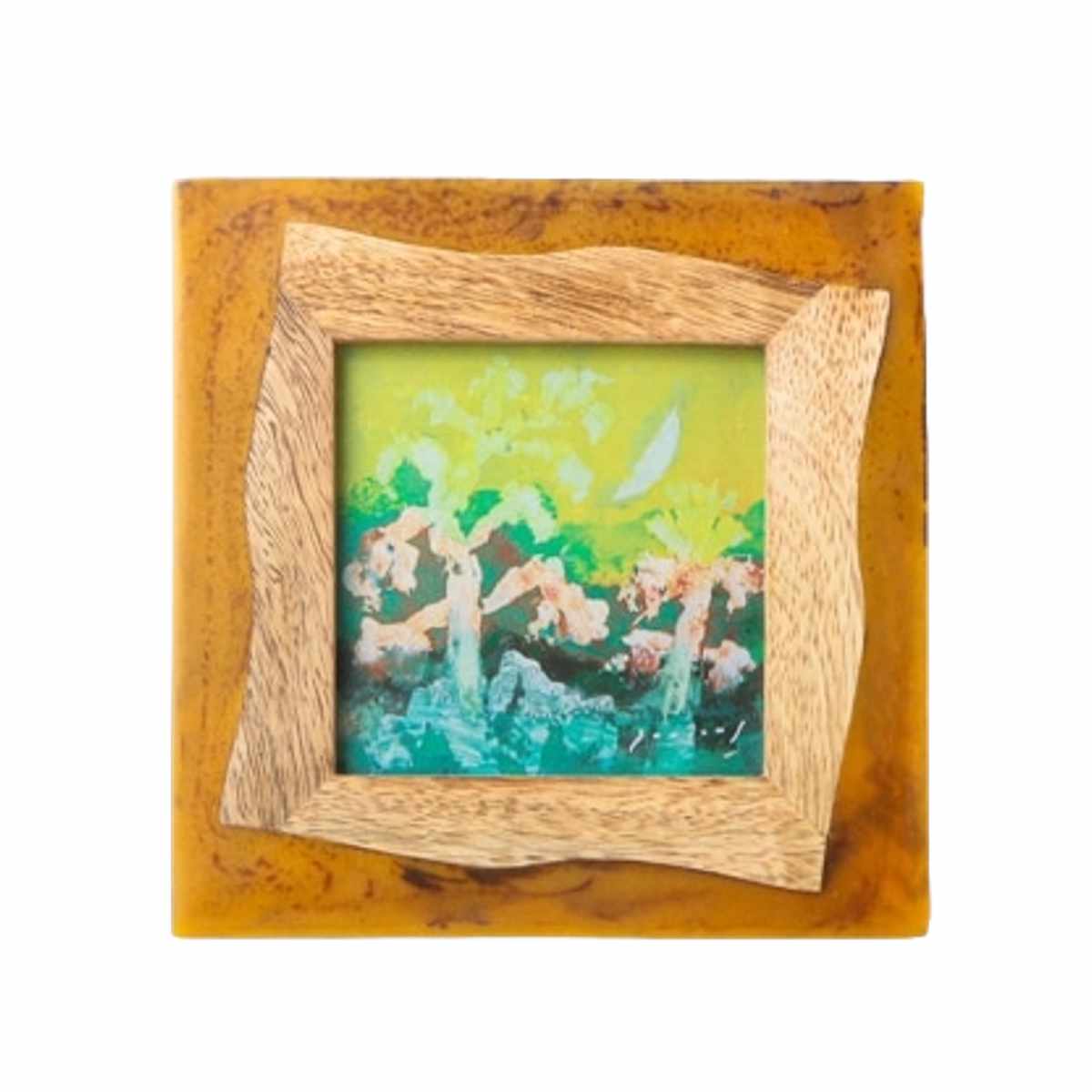 【1211】ウッドレジン　フォトフレーム 1211】ウッドレジン フォトフレーム