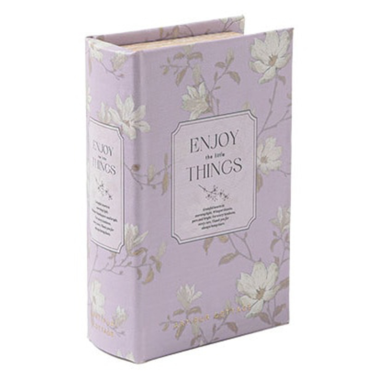 小物入れ ブックボックス S ふた付き 幅17×奥行11×高さ5cm ( 収納 ブック型 ボックス 小物収納 収納ボックス 収納ケース 本型 フタ付き おしゃれ ディスプレイ 雑貨 アンティーク調 シークレットボックス インテリア ) 【チェリー】 チェリー