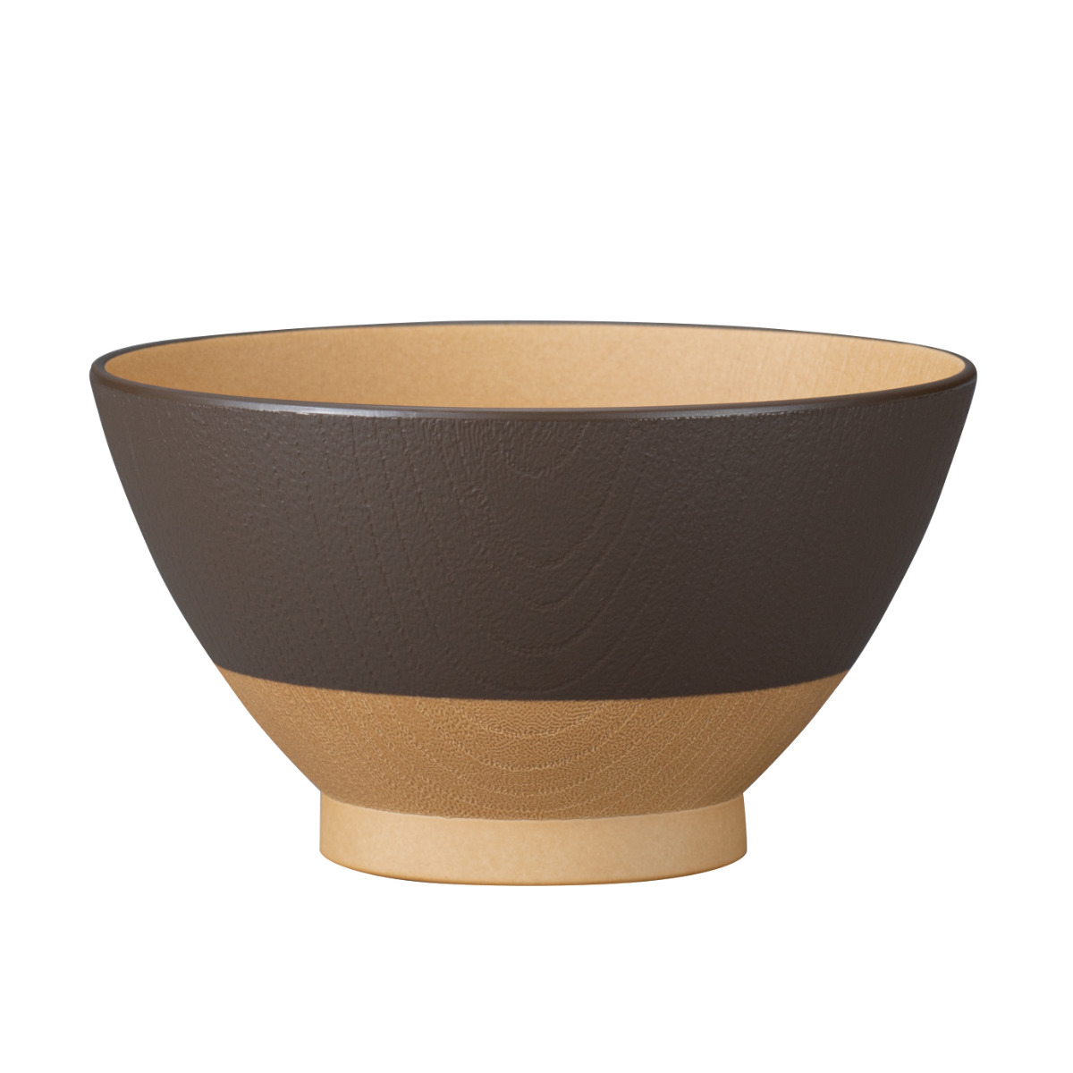 茶碗 12cm やさしい彩り 抗菌 飯椀 同色5個セット ( 日本製 電子レンジ対応 食洗機対応 お茶碗 ご飯茶碗 飯碗 食器 おしゃれ かわいい 抗菌加工 木目 シンプル 割れにくい 軽い ライスボウル ) 【クルミ】 クルミ