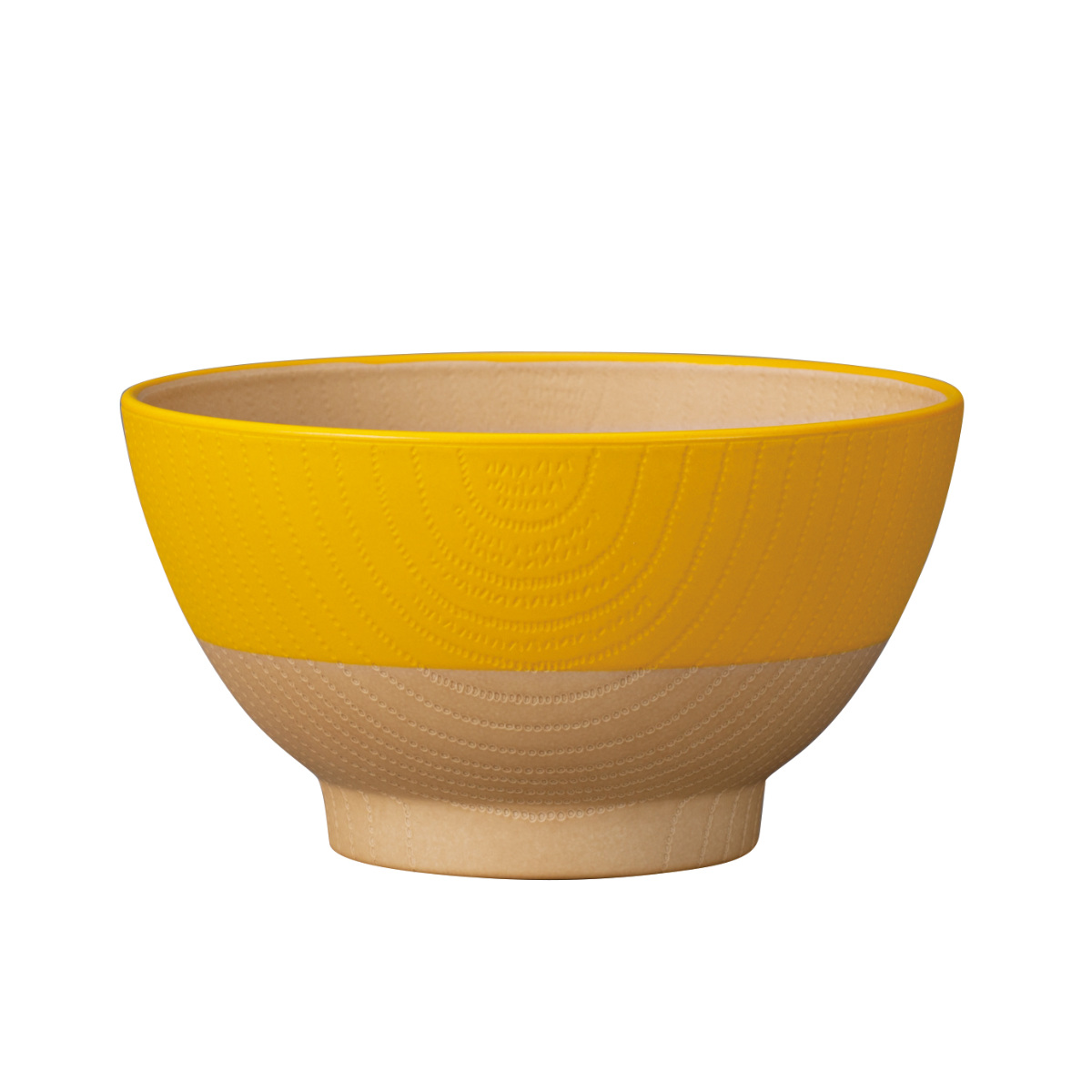 茶碗 10.5cm やさしい彩り 抗菌 キッズ 飯椀 ( 日本製 電子レンジ対応 食洗機対応 子ども 子供 食器 お茶碗 ご飯茶碗 飯碗 おしゃれ かわいい 抗菌加工 木目 シンプル 割れにくい 軽い ライスボウル 伝統色 ) 【レモン】 レモン