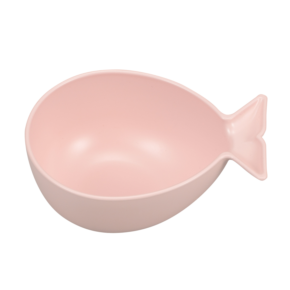 catte さかな 抗菌ボウル 日本製 子ども食器 BPAフリー ( 食器 子供用食器 抗菌 食洗機対応 電子レンジ対応 小鉢 皿 ボウル キッズ 子ども 離乳食 デザート おかず スープ 取り皿 パステルカラー かわいい ギフト ベビー食器 ) 【ピンク】 ピンク