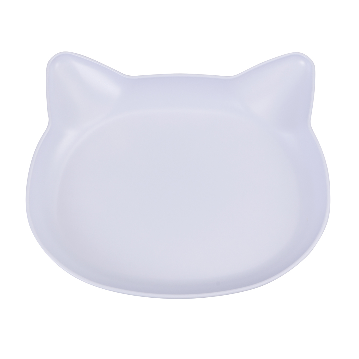 抗菌ランチプレート catte ねこ 日本製 電子レンジ対応 食洗機対応 BPAフリー ( 子ども用食器 食器 プレート 皿 抗菌 キッズ 子ども ベビー食器 ランチ デザート おかず 取り皿 パステルカラー かわいい ギフト 割れにくい ) 【ブルー】 ブルー