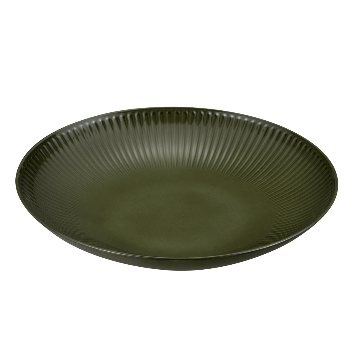 プレート cerala 丸 L ( BPAフリー 日本製 電子レンジ対応 食洗機対応 お皿 皿 21.5cm おしゃれ かわいい シンプル 軽い 割れにくい 中皿 丈夫 陶器風 メイン皿 ラウンド ) 【マットグリーン】 マットグリーン