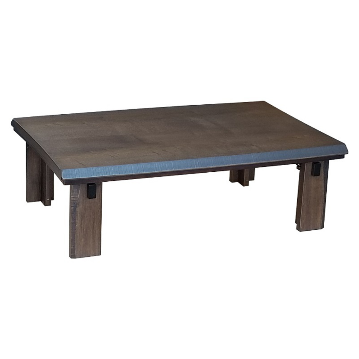 こたつテーブル 折りたたみ 幅150cm Nなごみ ( こたつ テーブル リビングテーブル ローテーブル 長方形 折り畳み コタツ 天然木 木製 折りたたみテーブル 日本製 1年中 使える 座卓 おしゃれ ハロゲンヒーター 奥行85cm ) 【ブラウン】 ブラウン