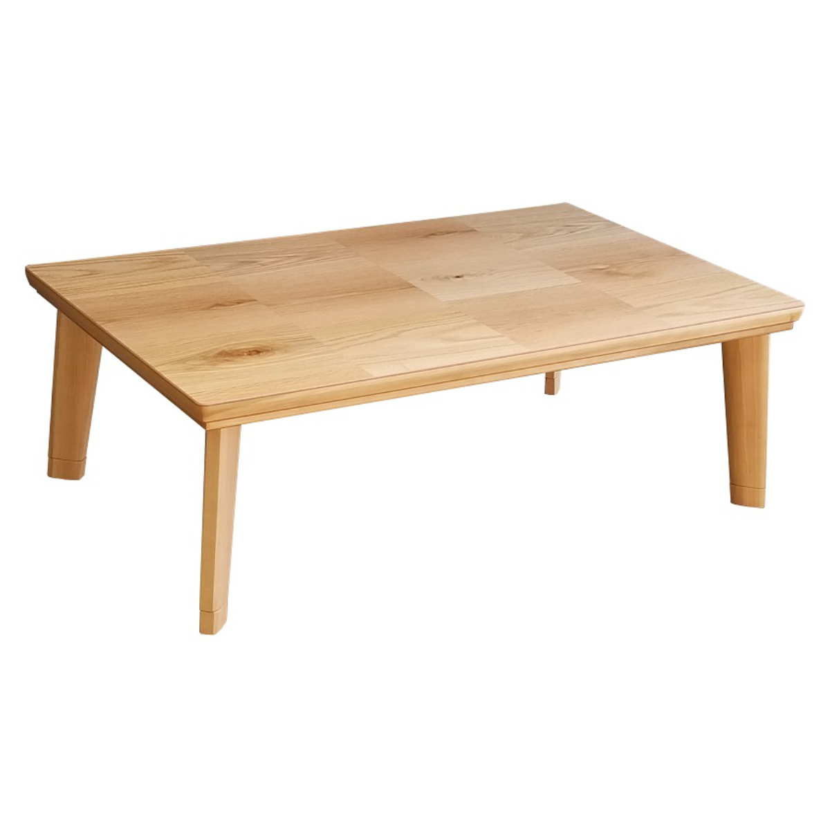 こたつテーブル 継ぎ脚 幅105cm ドルチェ ( こたつ テーブル リビングテーブル ローテーブル 長方形 高さ調節 36.5cm 40.5cm 継ぎ足 コタツ 天然木 木製 日本製 1年中 使える 座卓 おしゃれ ハロゲンヒーター 奥行70cm ) 【ナチュラル】 ナチュラル