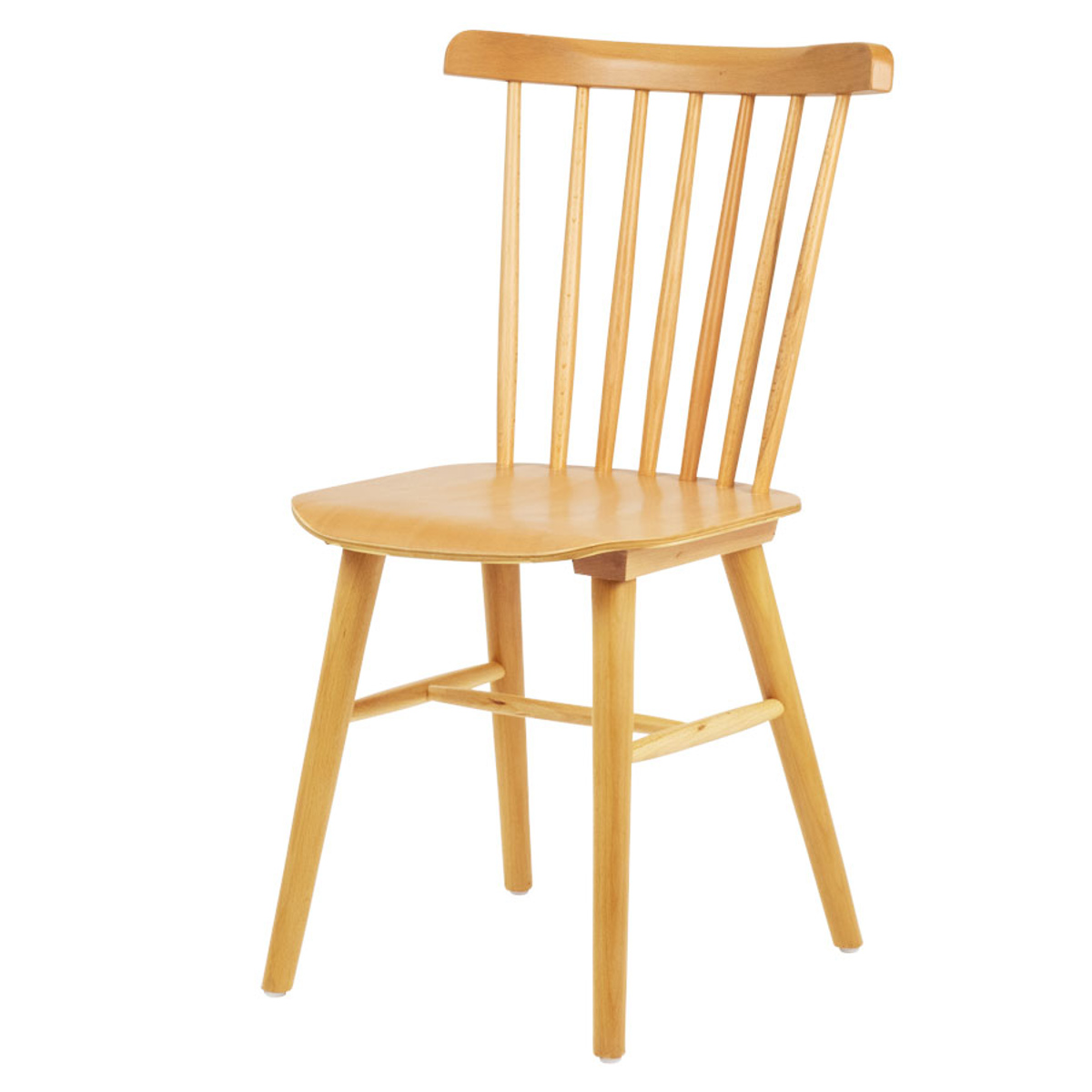 ダイニングチェア 同色2脚セット 座面高46cm 曲木チェア ハーク ( 食卓椅子 チェア ダイニング イス 椅子 木製 天然木 曲木 チェアー 完成品 食卓 リビング おしゃれ ダイニングチェアー リビングチェア アームレス 木製椅子 ) 【ナチュラル】 ナチュラル