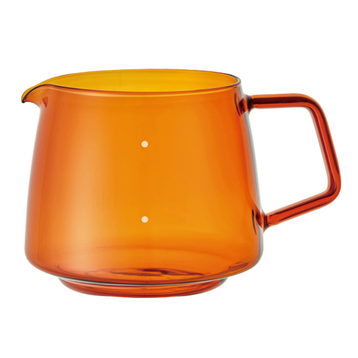 KINTO キントー SEPIA ジャグ 4cups ( 600ml アンバー 耐熱ガラス ポット 食器 ガラス製 食洗機対応 電子レンジ対応 コーヒーサーバー 4杯分 スタッキング サーバー コーヒー ピッチャー 水差し ガラス おしゃれ かわいい )