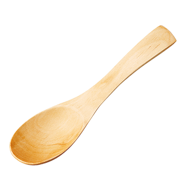 KINTO キントー WOODN CUTLERY 木製 スープスプーン ( 15.5cm スプーン れんげ 蓮華 洋食器 カトラリー レンゲ ブイヨンスプーン 木 クヌギ 椚 おしゃれ かわいい カフェ風 ナチュラル )