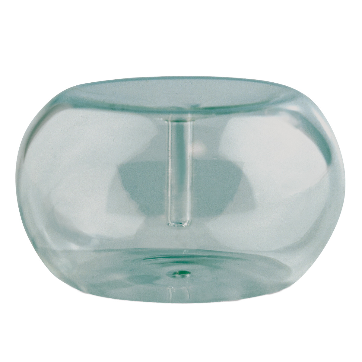 お香立て ルノ 吹きガラス ( インセンスホルダー ガラス 香立て スティック専用 お香たて シンプル 透明 クリア お香スタンド おしゃれ 可愛い ギフト プレゼント インテリア インセンス スティック ) 【ブルーグレー】 ブルーグレー