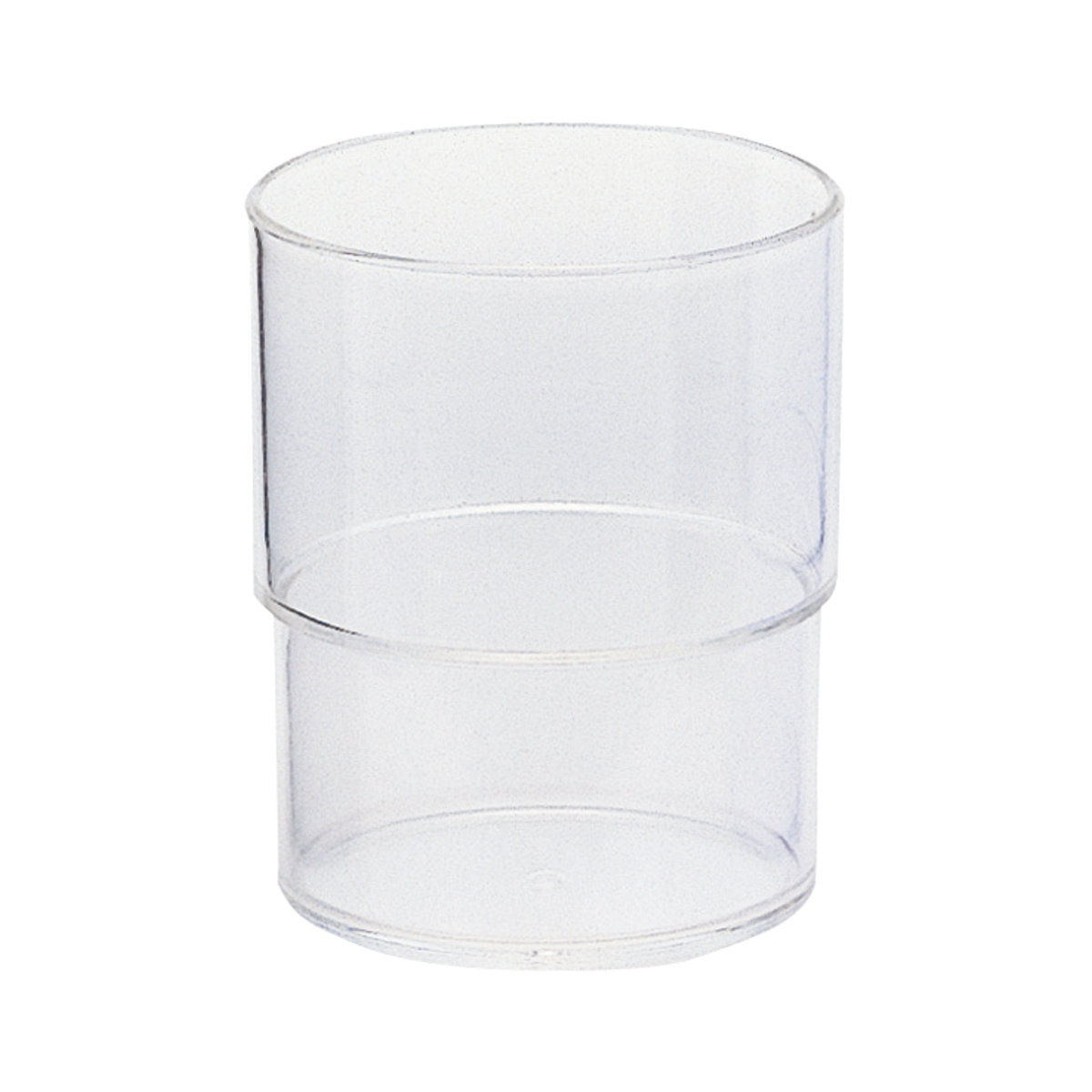 コップ スタッキングコップ 10個セット ( 食洗機対応 プラスチック タンブラー カップ プラコップ 食器 マグ シンプル スタッキング 積み重ね ) 【クリア】 クリア