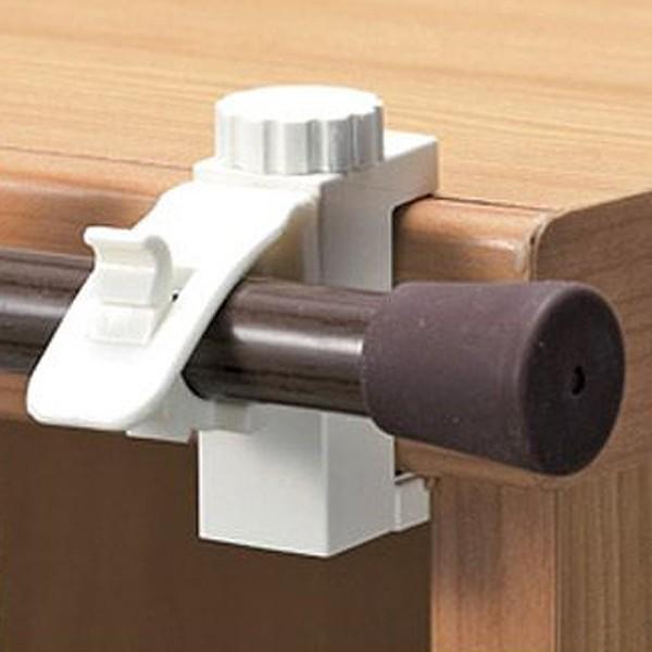 Dショッピング ネジ止めポールホルダー のれん棒受け 2個 のれん掛け カーテンレール 棒 支え カテゴリ 収納グッズ その他の販売できる商品 リビングート ドコモの通販サイト