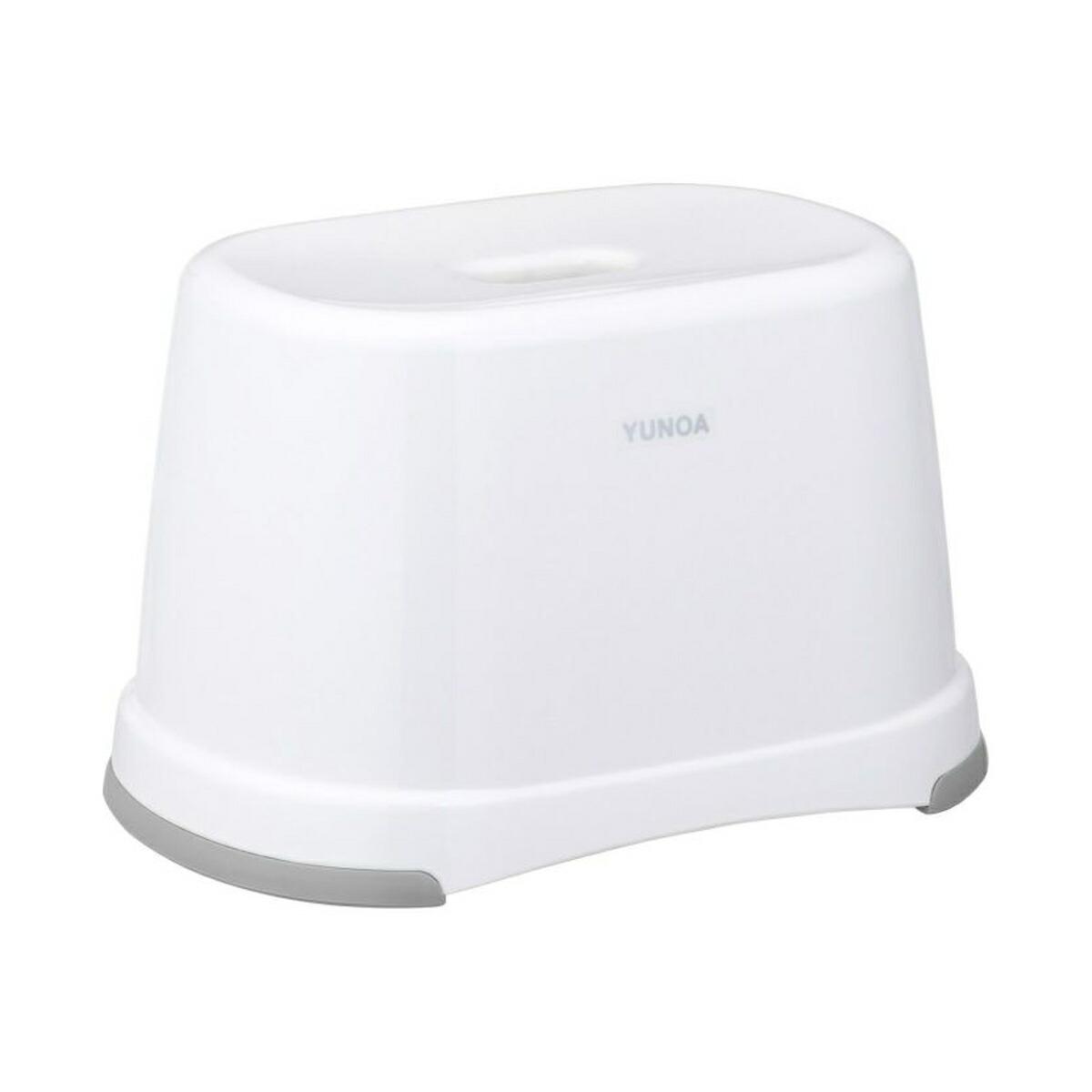 風呂イス バスチェア YUNOA 高さ21cm 防カビ ・ 抗菌 ニューホワイト ( 風呂椅子 風呂いす バスチェアー お風呂椅子 お風呂イス シャワーチェア カビ防止 銀イオン滑り止め すべり止め 軽量 白 シンプル 高さ 21cm 21 )