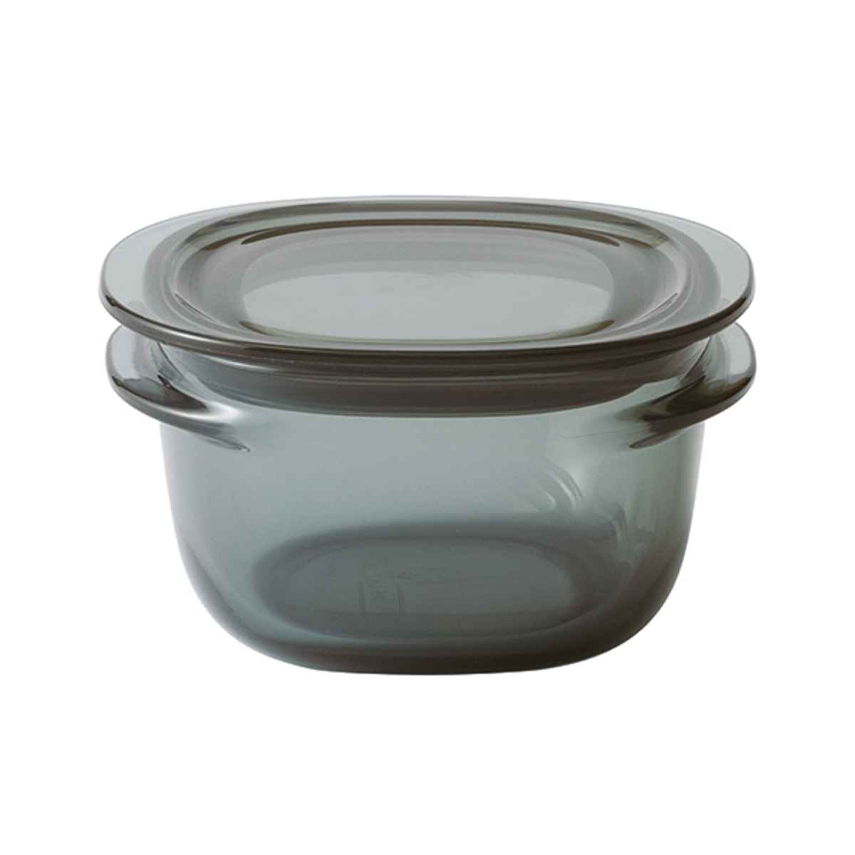 保存容器 200ml 調理ができる保存容器 Sサイズ ( 日本製 密閉 プラスチック 電子レンジ対応 食洗機対応 冷凍庫OK 電子レンジ調理器 保存 容器 フードコンテナ 0.2L 透明 割れにくい 軽い 丈夫 キャニスター フードストッカー ) 【グレー】 グレー