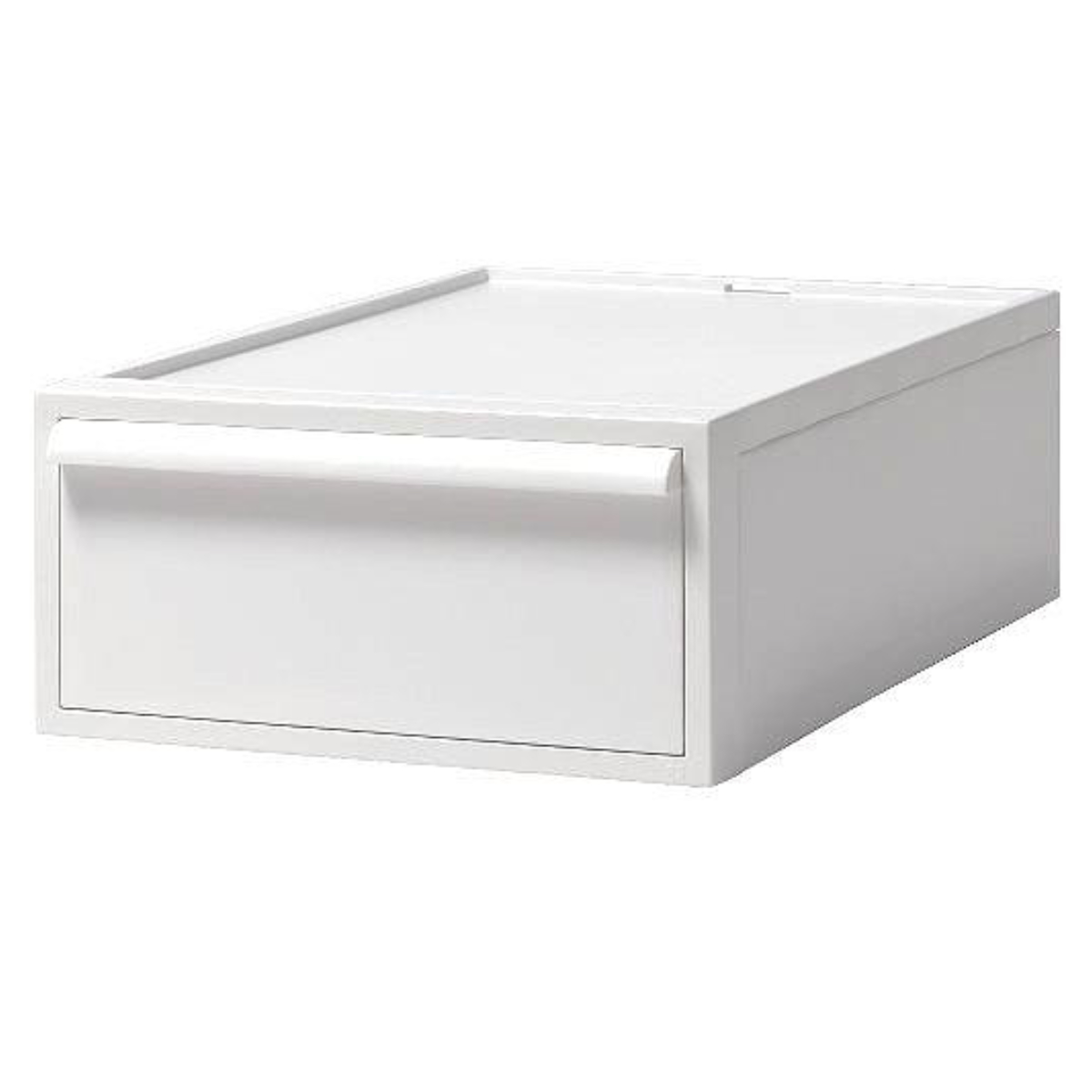 収納ケース 引き出し S 幅32×奥行52×高さ16.1cm クローゼットシステム ( 収納 クローゼット 衣類収納 衣装ケース 積み重ね プラスチック 日本製 ) 【オールホワイト】 オールホワイト