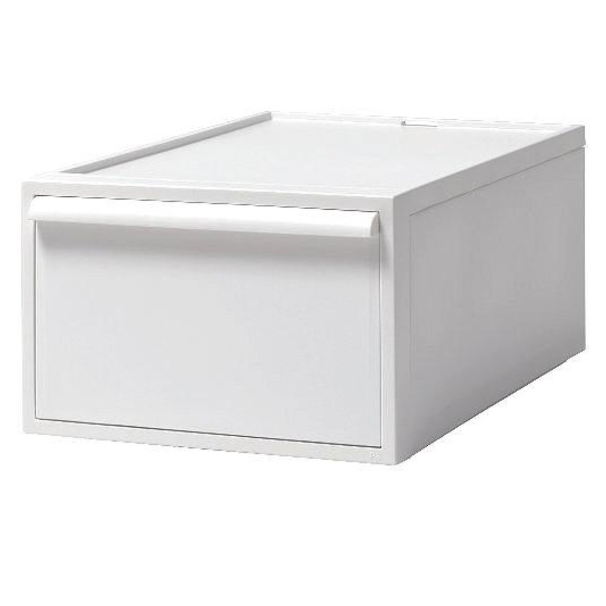 収納ケース 引き出し M 幅32×奥行52×高さ21.5cm クローゼットシステム ( 収納 クローゼット 衣類収納 衣装ケース 積み重ね プラスチック 日本製 ) 【オールホワイト】 オールホワイト