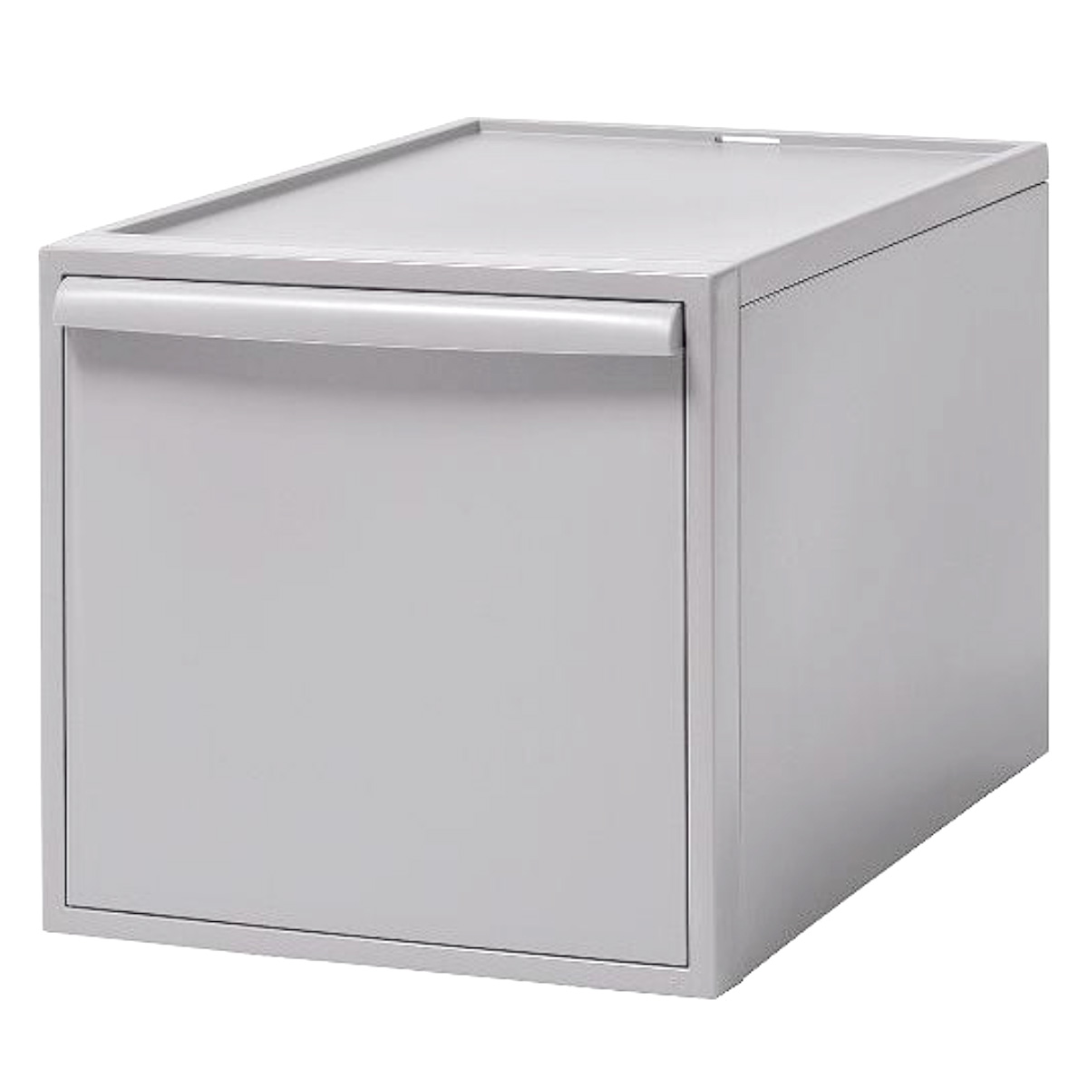 収納ケース 同色2個セット 引き出し L 幅32×奥行52×高さ31.8cm クローゼットシステム ( 収納 クローゼット 衣類収納 衣装ケース 積み重ね プラスチック 日本製 ) 【オールグレー】 オールグレー