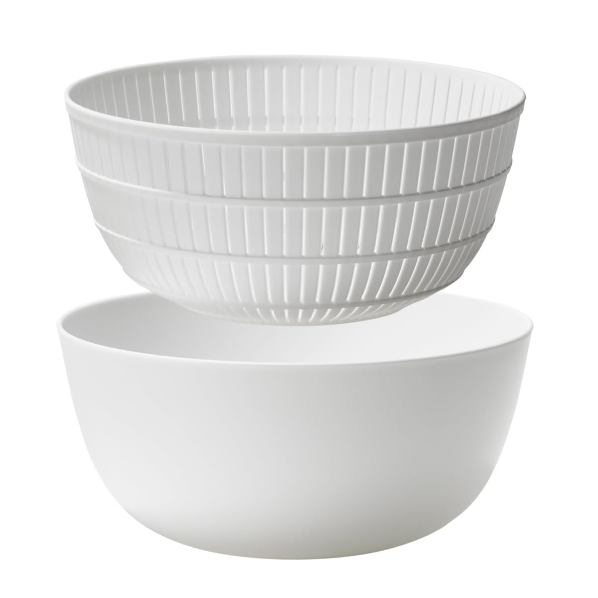 米研ぎボウル ザル ライクイット 電子レンジ対応 食洗機対応 日本製 米とぎにも使えるザルとボウル ( like-it 米研ぎザル 米とぎ セット 米研ぎ用ボウル 米研ぎボール 水切りザル 水切りボウル ) 【ホワイト】 ホワイト