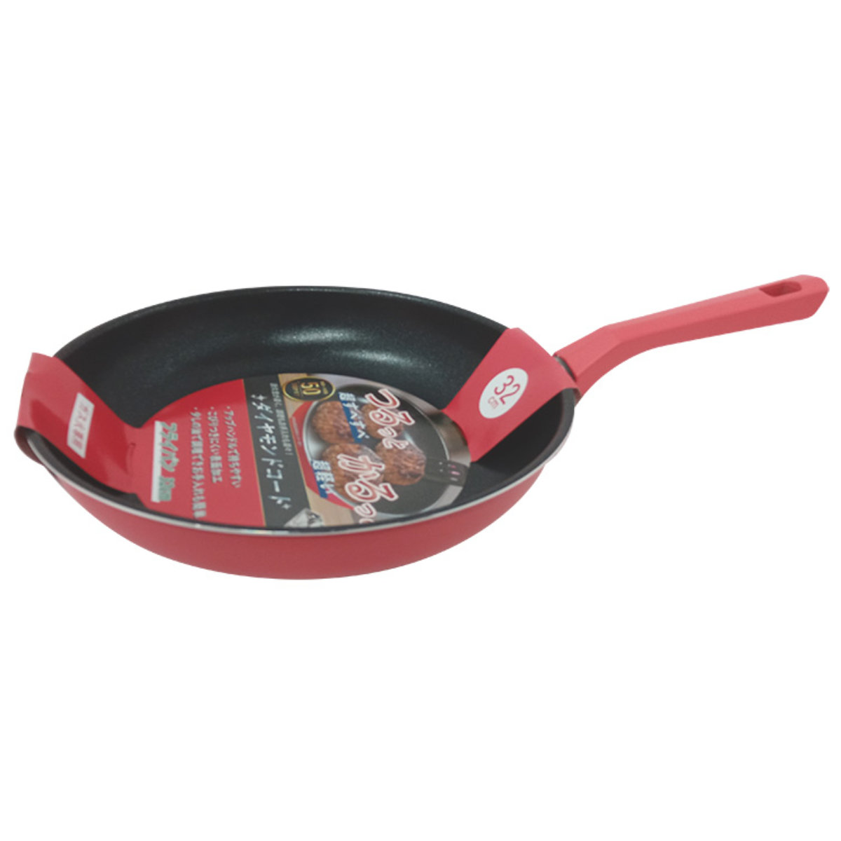 フライパン 32cm ガス火専用 軽量 超ツルっと軽っとフライパン ( ガス火対応 直火対応 浅型 アルミ 炒め鍋 いため鍋 32センチ アルミフライパン 丸 片手 軽い 金属ヘラOK )