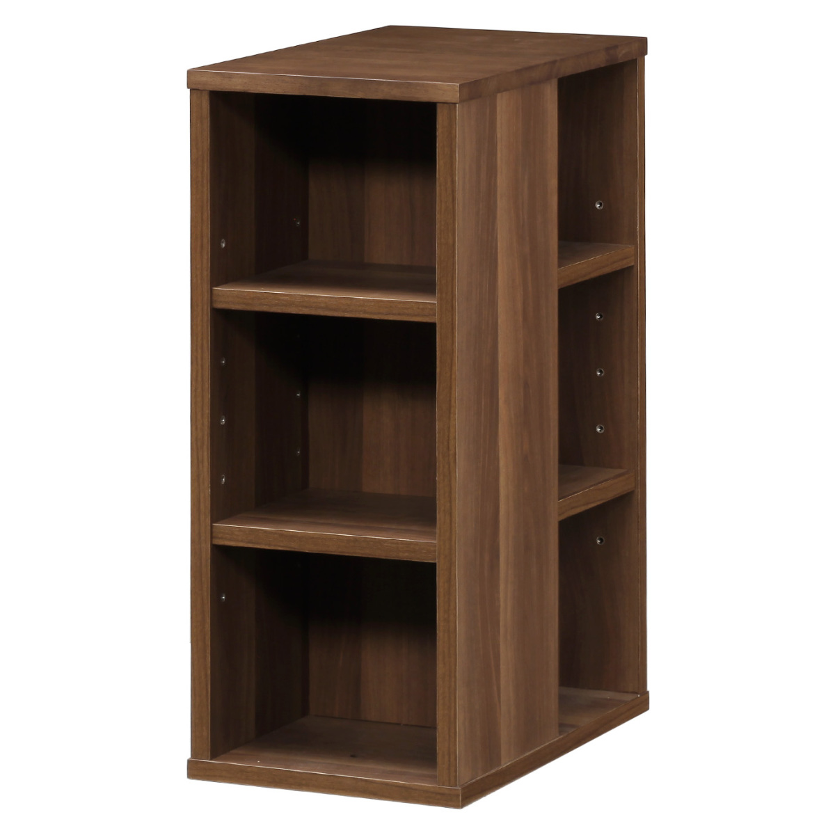 オープンラック 幅30cm シェルフ 学習机 トライR専用 ( ラック 棚 収納 木製 天然木 本棚 デスク横 スリム 木製ラック コンパクト マグネット対応 完成品 整理 整頓 ウッドラック 学習教材 3方向 出し入れ モダン )