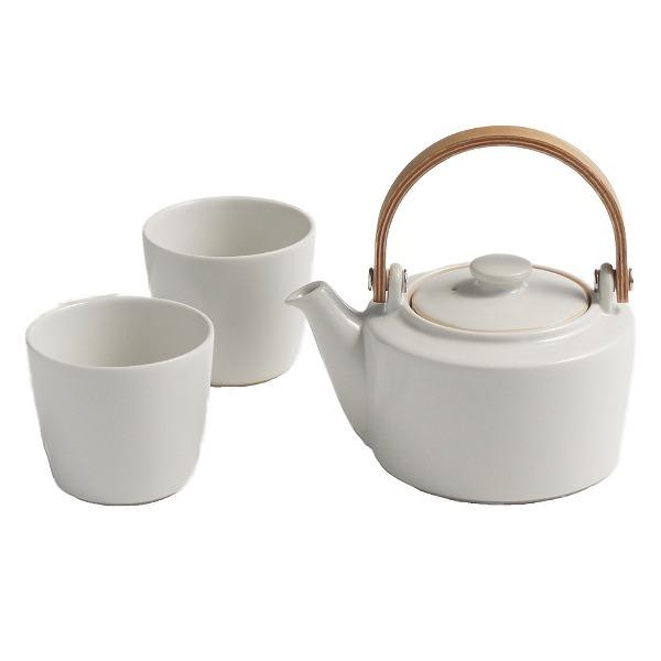 土瓶急須 湯呑み ギフトセット 祥 SYO 急須 湯呑 磁器 美濃焼 日本製 ( 土瓶型 上手型急須 茶こし付き 湯飲み セット お茶 急須セット 茶器 和モダン おしゃれ かわいい ギフト プレゼント )