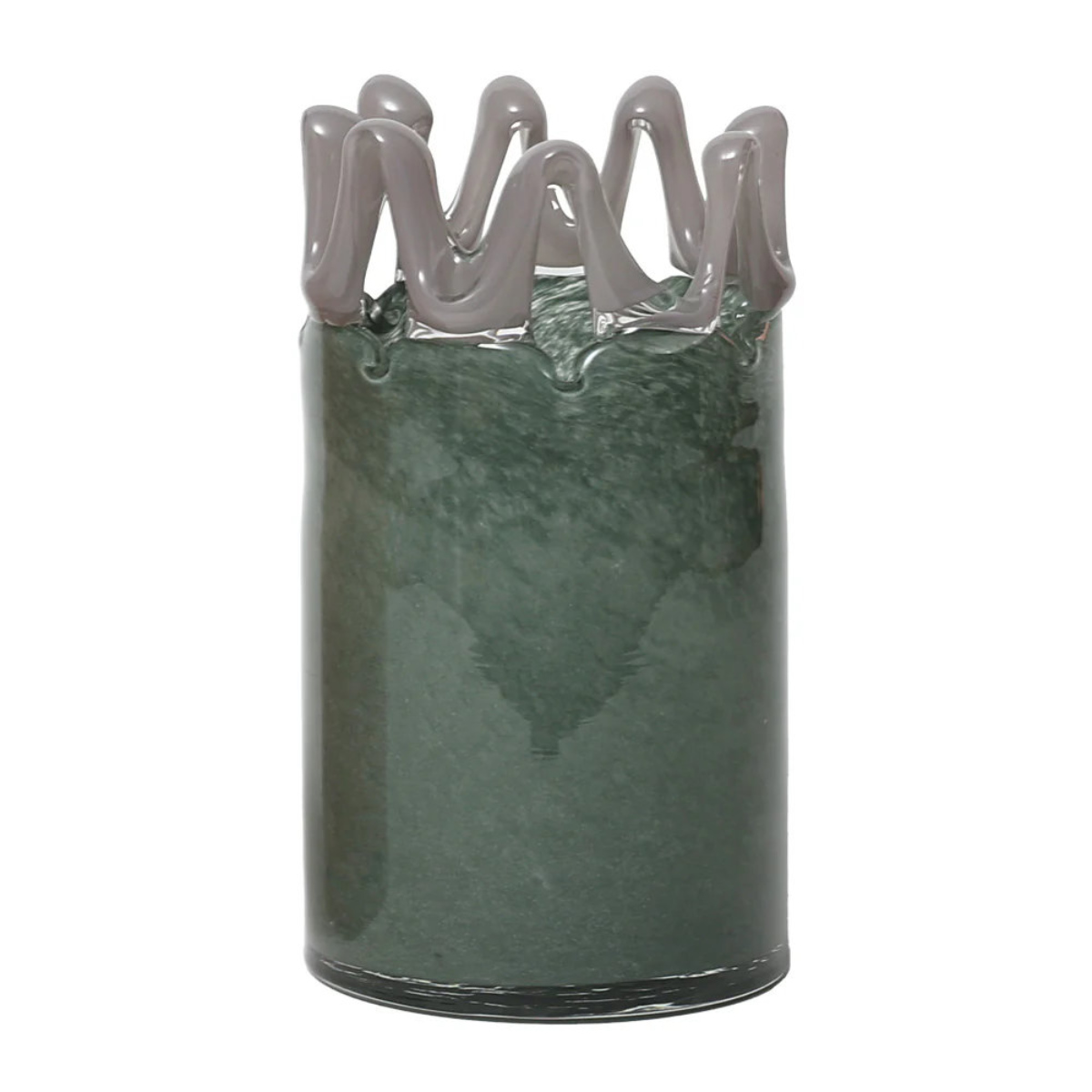 花瓶 ハンナ ラージ ( 花ビン 花びん 花器 ベース ガラスベース フラワー 花 飾る 花入れ ガラス ガラス製 オブジェ キャンドルホルダー キャンドル 小物入れ L ) 【ターコイズグリーン】 ターコイズグリーン