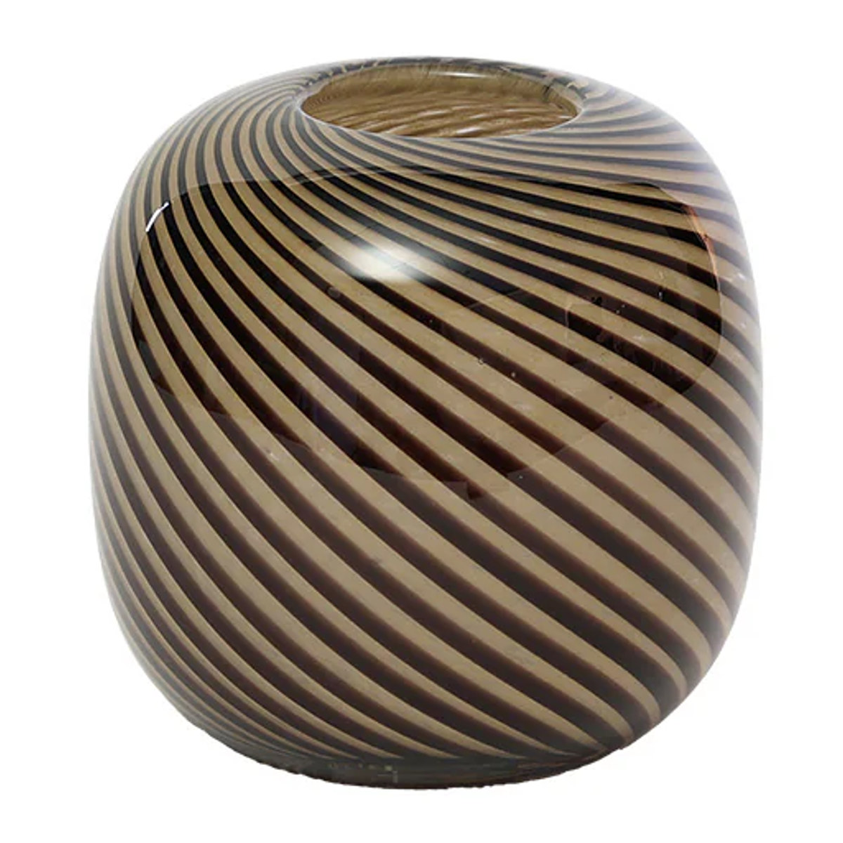 花瓶 旋律を奏でるかの曲線美 バッハ Henrik ( 花ビン 花びん 花器 フラワーベース フラワー 花 飾る 花入れ ガラス ガラス製 色ガラス おしゃれ 一輪挿し )