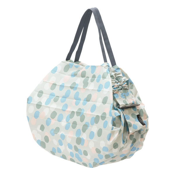 marna マーナ Shupatto コンパクトバッグ M/2020 S467 ( シュパット エコバッグ マイバッグ エコバック 買い物バッグ 洗濯可能 北欧 コンパクト 折りたたみ マチ広 レジバッグ サブバッグ 買い物袋 ) 【あられ】 あられ