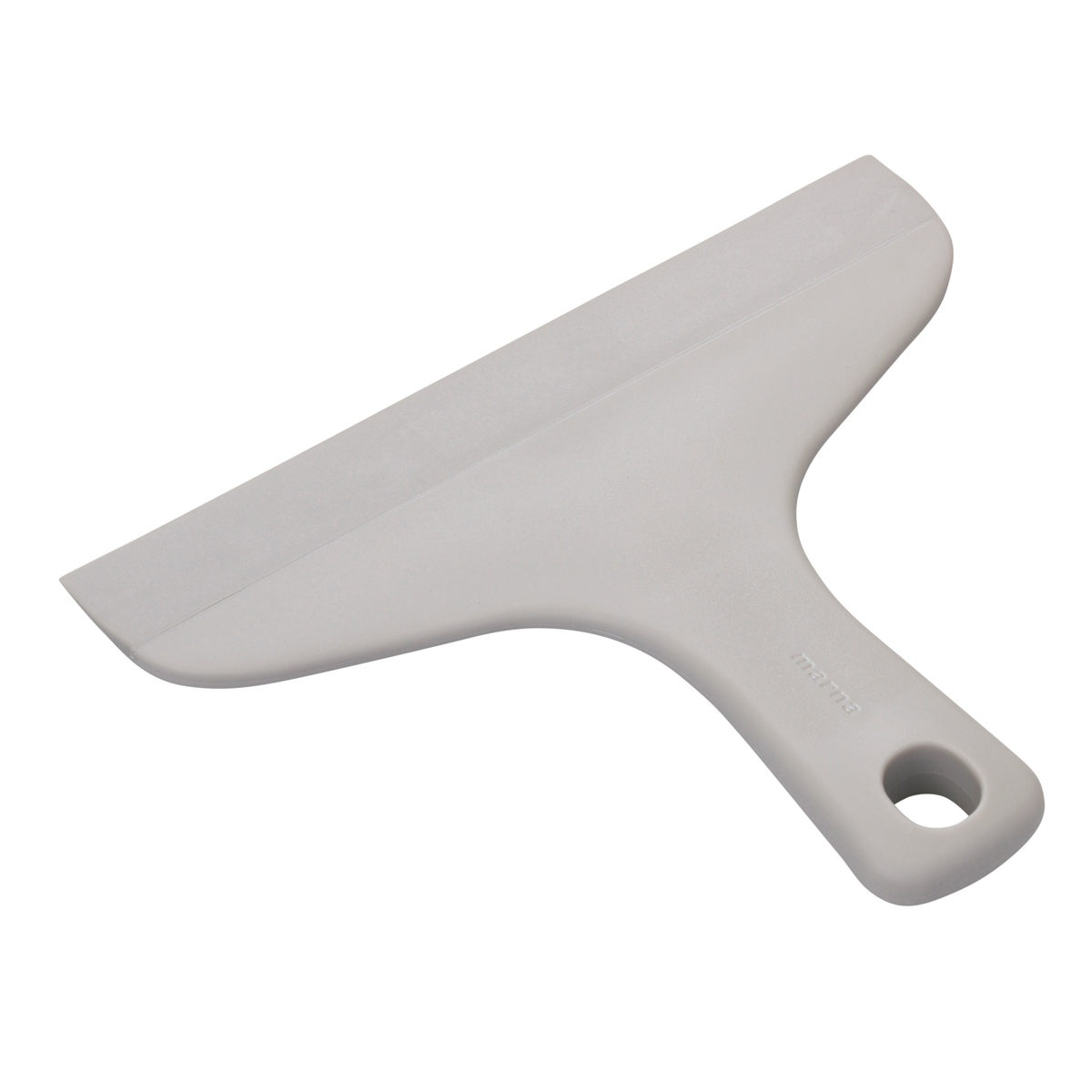 marna マーナ 小回りスキージー W677 ( マーナのきほん ワイパー 水切り 結露 曇り 風呂 お風呂 窓掃除 掃除 清掃 シンプル 鏡 タイル 壁 風呂掃除 浴室 湿気 水分 水はけ 窓ワイパー スクイージー ホワイト 白 グレー ) 【グレー】 グレー